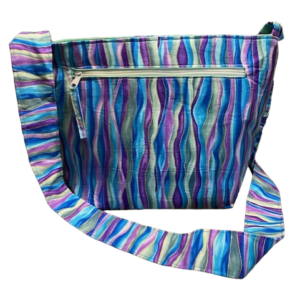 Jessica bag (Blue stripes)