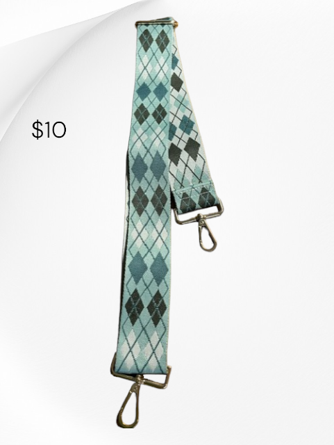 Strap (green argyle)