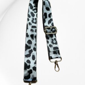 Strap (black and white leopard)