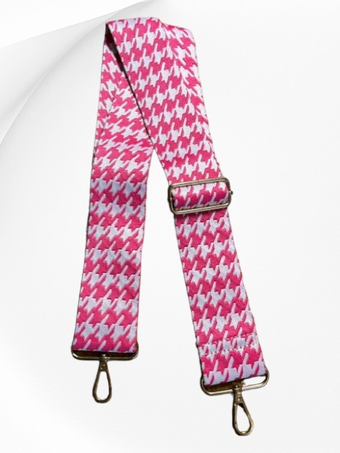 Strap (pink chevron)