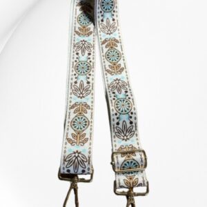 Strap (white and blue)