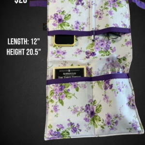 The Walker collection: White with purple flowers